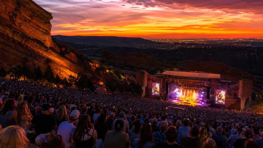 Denver Limo Service to Red Rocks for Concerts and Special Events